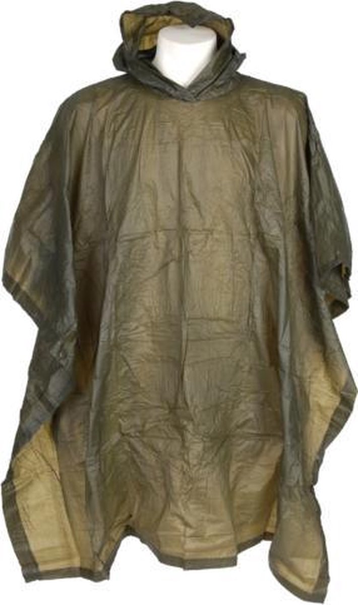 Fostex Poncho lichtgewicht Light Weight One Size - Groen