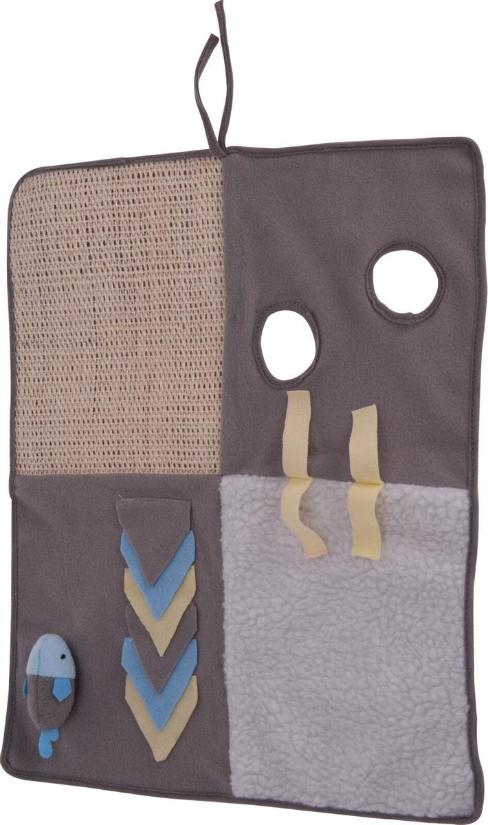 RelaxPets - Cats Collection - Kattenkrabmat - Krabben - 4 Verschillende Vlakken - Hangen of Liggen - Mat - 50X40 cm
