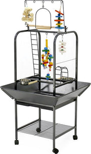 Keddoc - Bird Play Stand - Kooi - Zwart