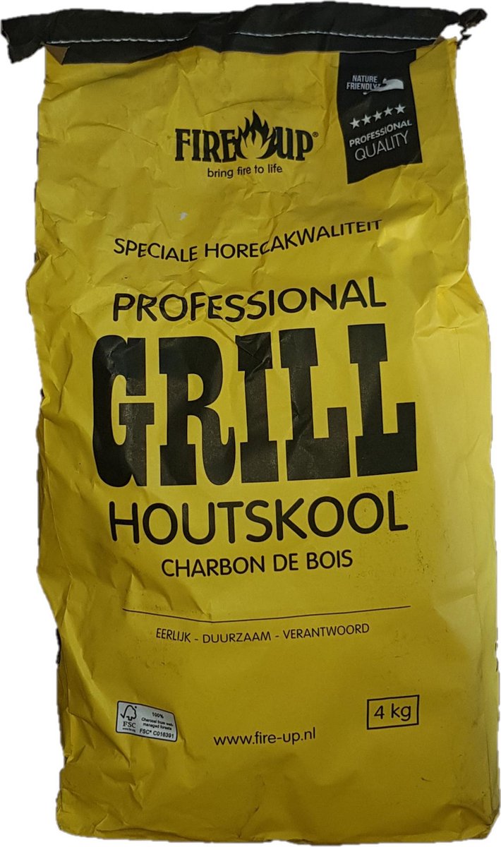 Fire-Up Professional Grill restaurant houtskool 4 kg
