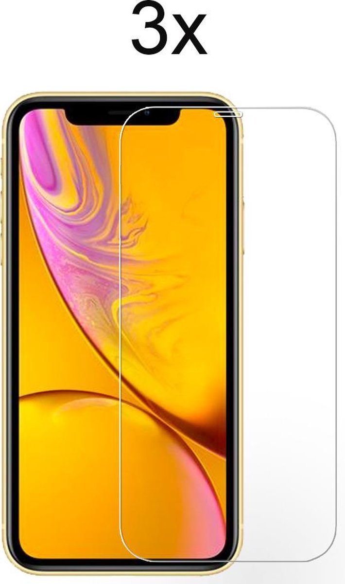 iPhone 11 Pro Max Screen Protector - iPhone XS Max Screenprotector Glas - 3 stuks