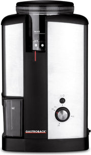Gastroback Elektrische Koffie Bonen Molen zwart/rvs