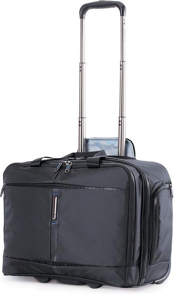 Carlton Wallstreet Laptop Folio Case on Wheels Handbagage koffer 15 inch  - 24 liter