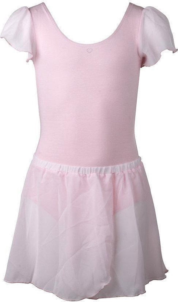 Papillon - Balletpak - Meisjes - Maat 128 - Rose