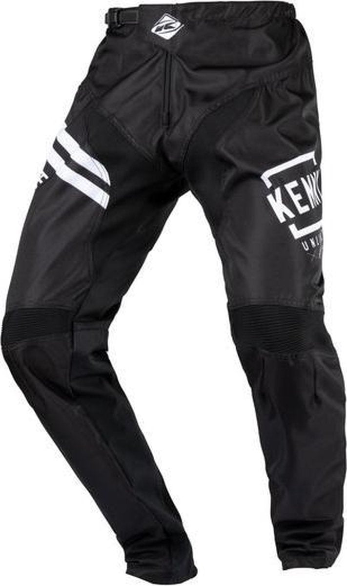 Kenny Adults Elite BMX Pants white black BMX- en Crossbroek - Maat: 34