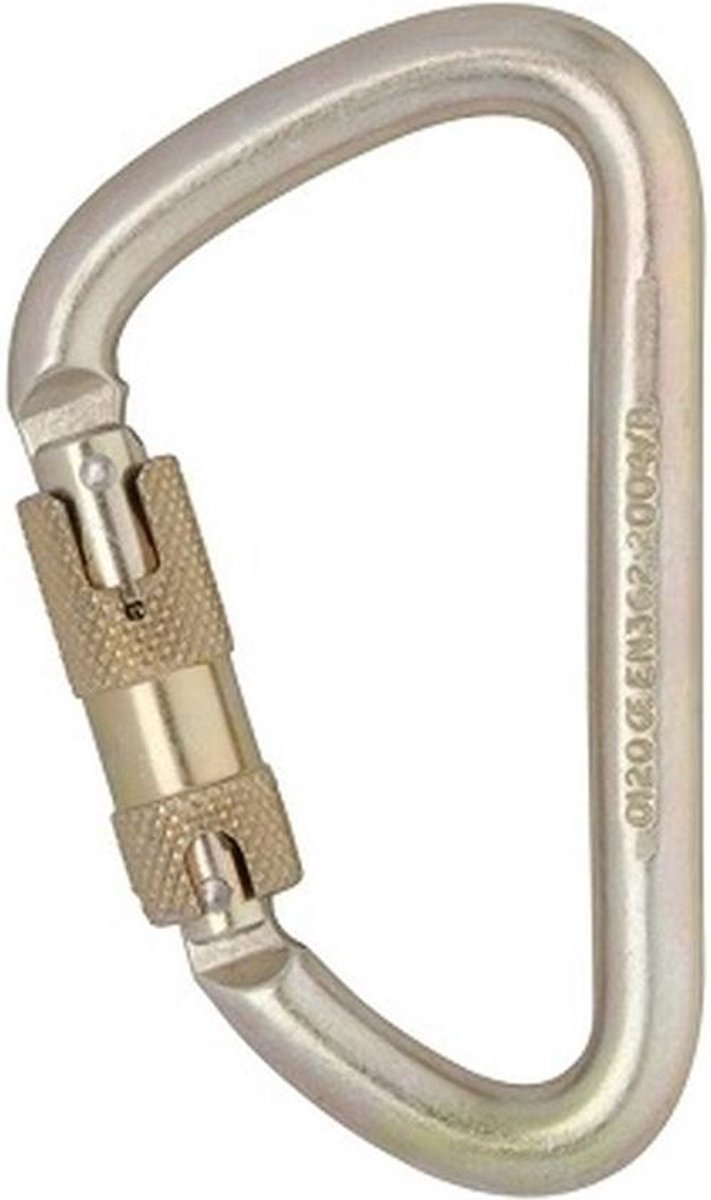 DMM Klettersteig Steel stalen karabiner Twist Lock