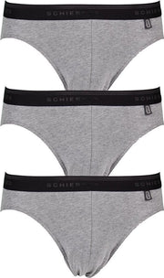 Schiesser - Schiesser - 3-pack Rio Slips Grijs - S - Grijs - S