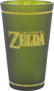 Paladone Legend of Zelda Hyrule Crest drinkglas 500 ml groen