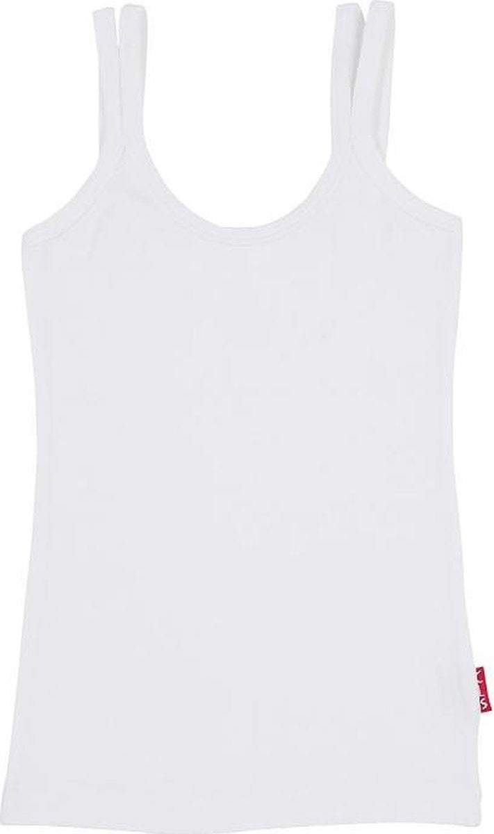 Claesen's Meisjes Onderhemd - White - Maat 128-134