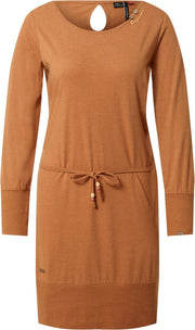 Ragwear jurk soho Karamel-S (36)