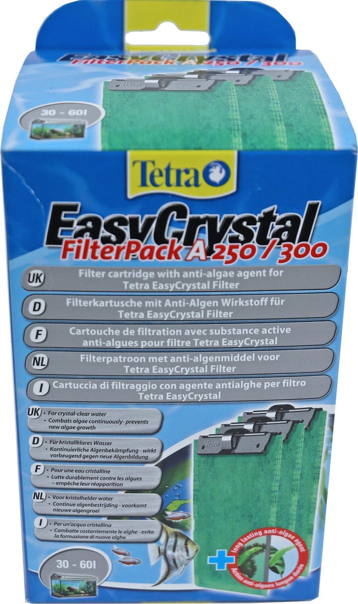 Tetra Easy Crystal filterpack anti-alg 250/300