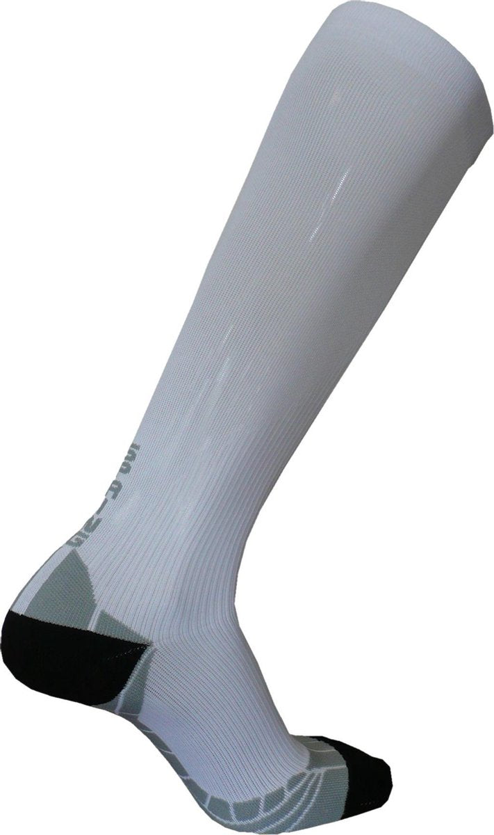 Spring Compression Socks Long  M  White