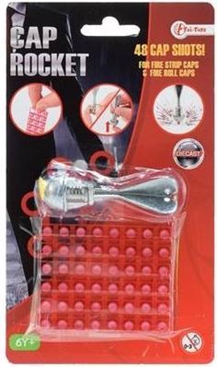 Toi-toys Raket Met Klappers Diecast 6