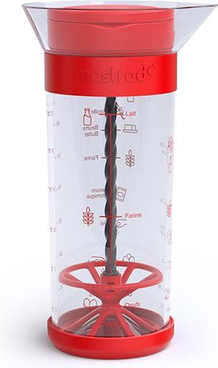 Twist'n'mix Crêpes Maker - Rood - Mastrad