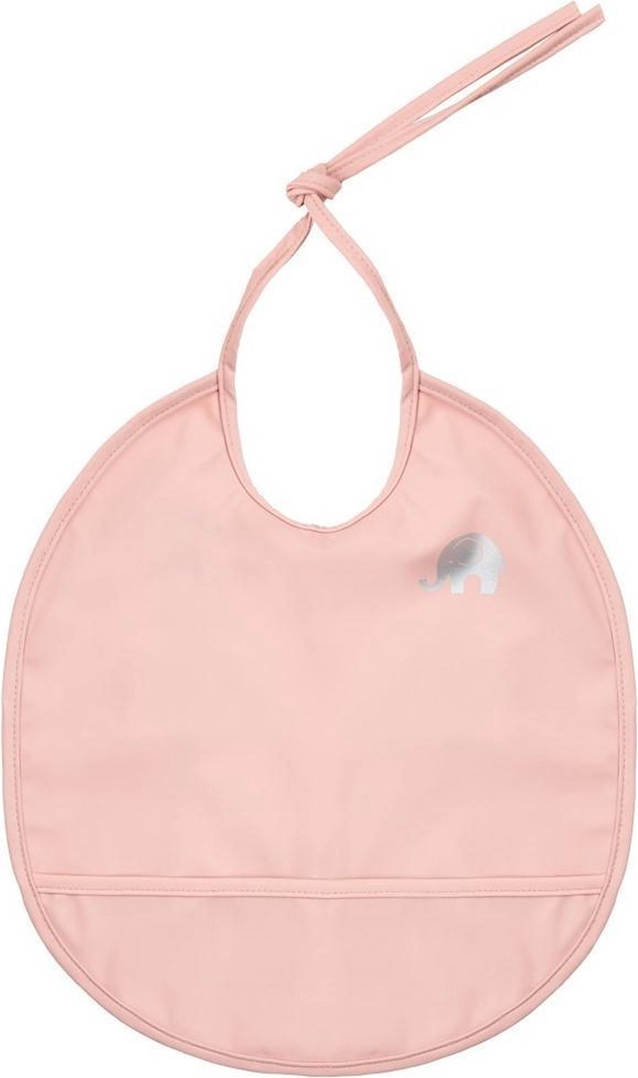 CeLaVi - Slabbetje rond - Zacht roze - maat Onesize