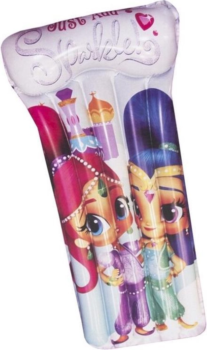 Jilong Luchtbed Shimmer En Shine Junior 55 X 105 Cm Wit