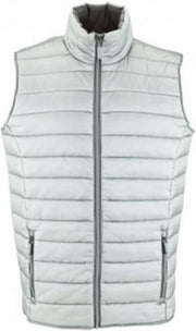 SOLS Vrouwen/dames Golfkussen Gewatteerde Waterafstotende Bodywarmer/Gilet (Metaalgrijs)
