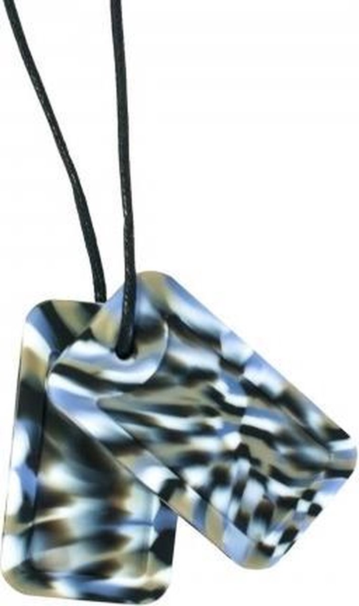 Chewigem Bijt-Ketting Dog Tags Swirl