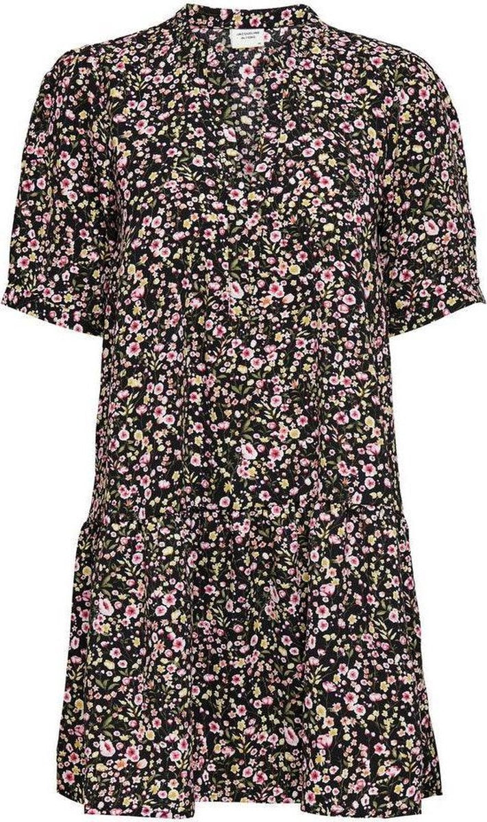 Jdyurban 2/4 Short Dress Wvn 15234330 Black/multicolor
