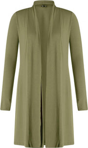 YESTA April Vest - Olive Green - maat 3(52)