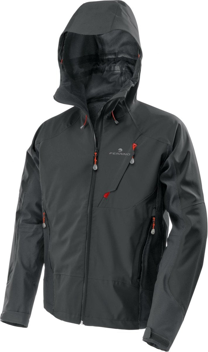 Ferrino Outdoorjack Valdez S Heren Zwart Maat Xl