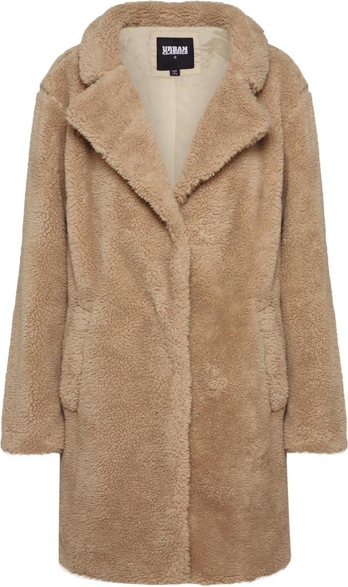 Urban Classics tussenmantel sherpa Sand-m