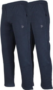 2-Pack Donnay Joggingbroek rechte pijp - Sportbroek - Heren - Maat M - Donkerblauw