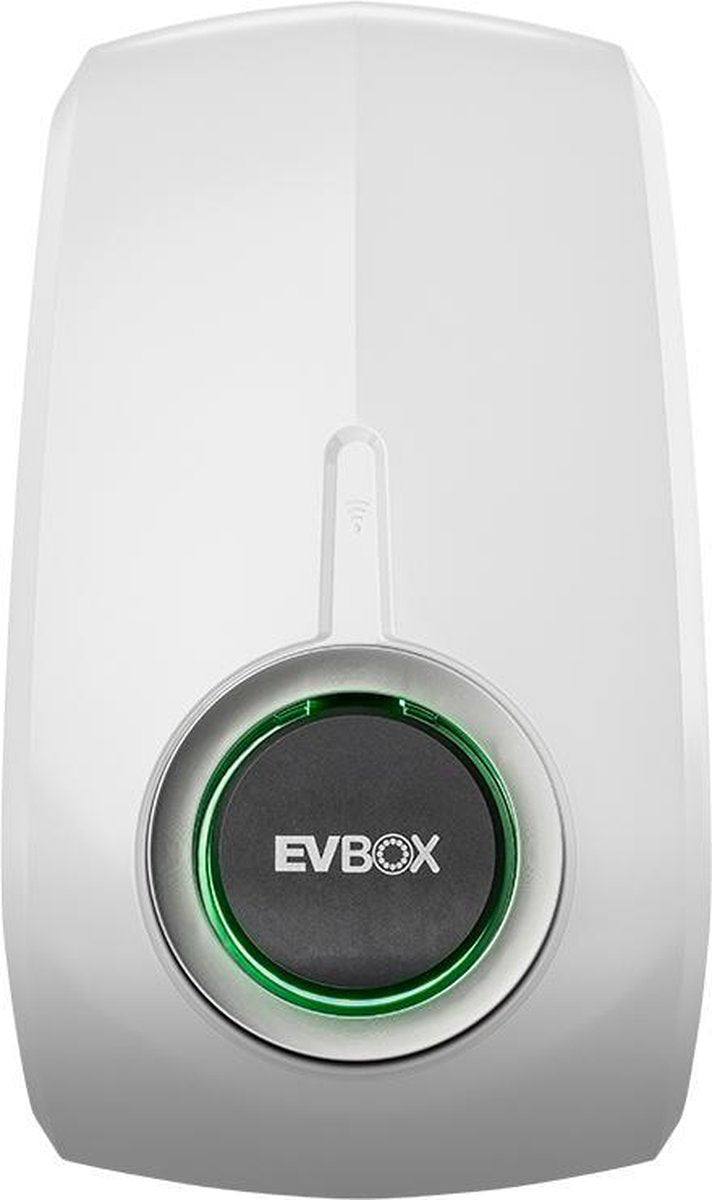 EVBox Elvi Socket Laadstation | 22 KW | Polar White | zonder vaste laadkabel