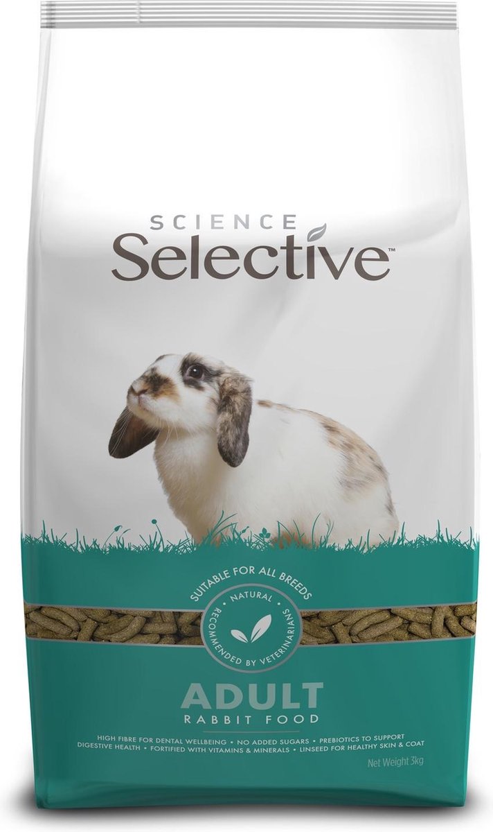 Supreme Science Selective - Konijnenvoer - 3 kg