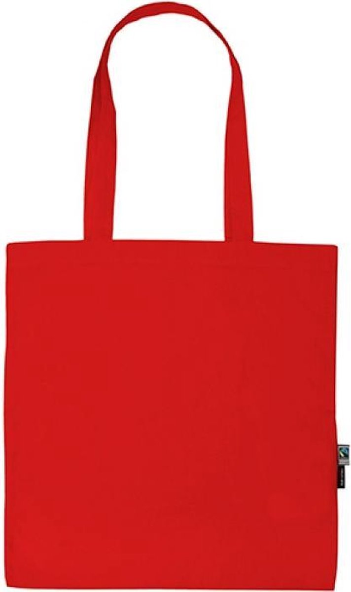 Shopping Bag with Long Handles (Rood)