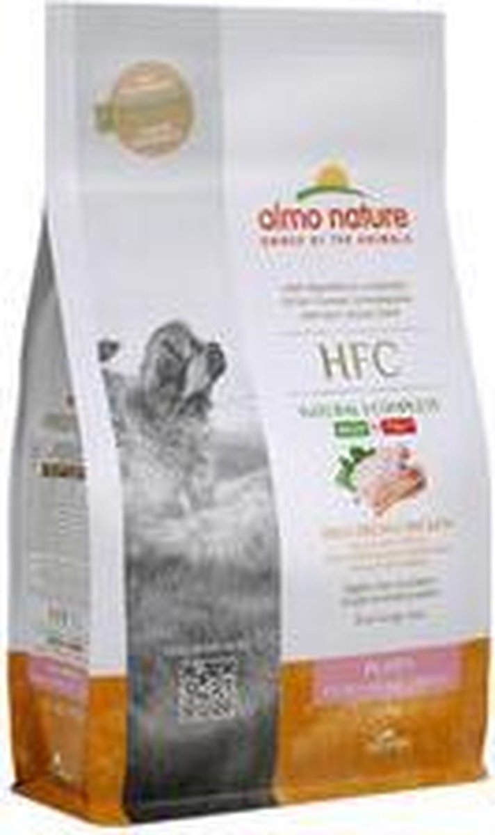 Almo Nature - Hond HFC Longevity brokken voor kleine honden - zeebaars en zeebrasem of varkensvlees - 1