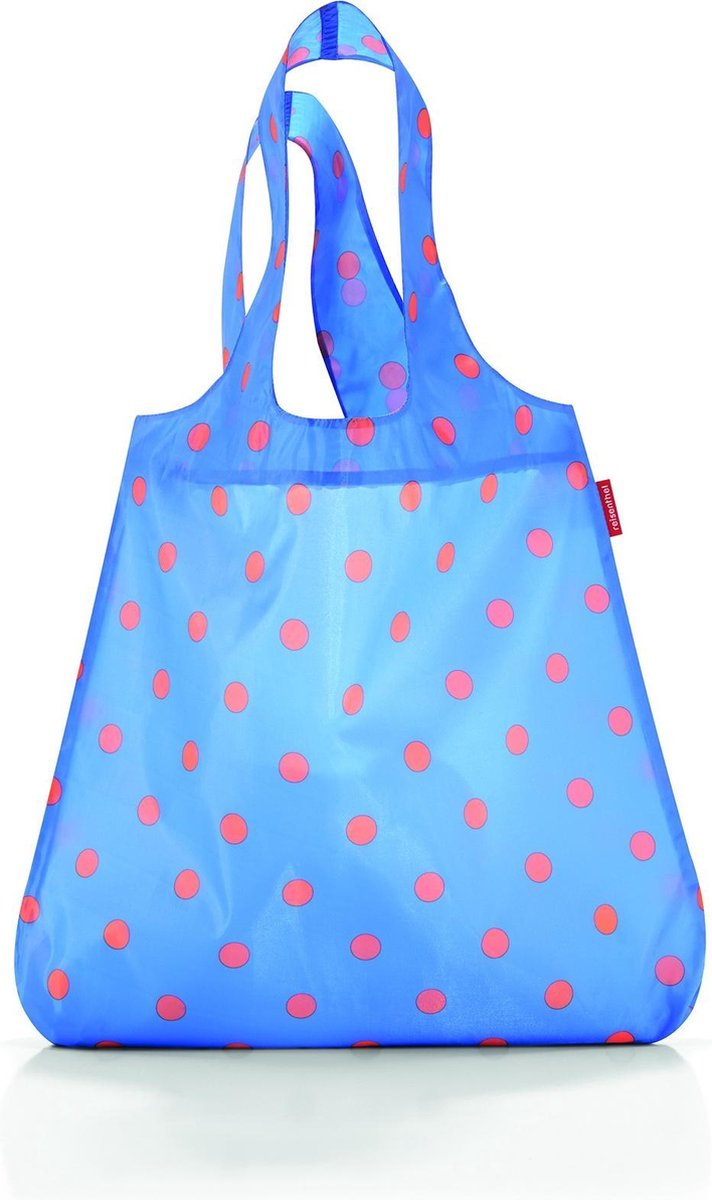 Reisenthel Mini Maxi Shopper Opvouwbare Boodschappentas - 15L - Azure Dots Blauw