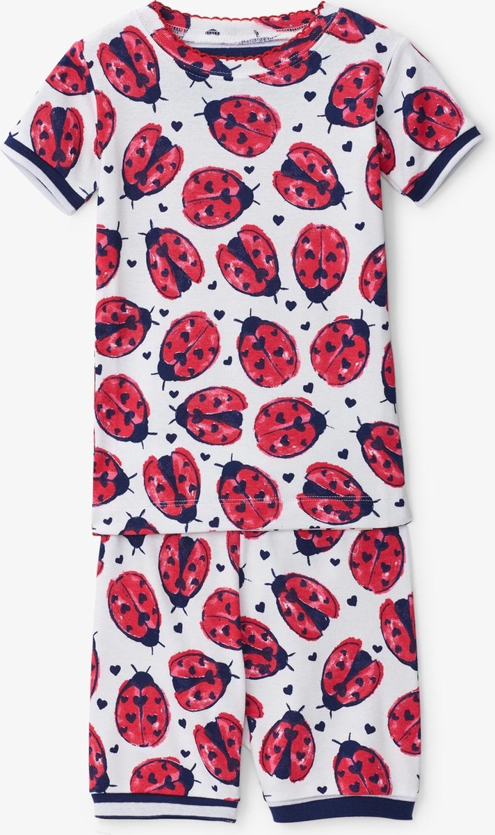 Hatley Pyjama ss Love Bugs maat 104