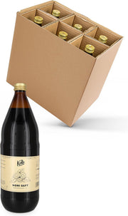 KoRo | Biologisch noni sap 100% |  6 x 1 L