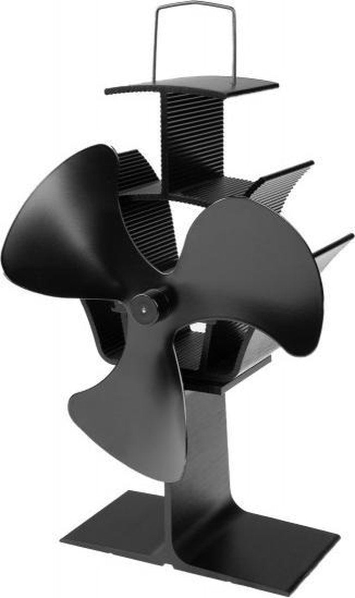 Kamin Vento 3 - Haard ventilator - Zwart