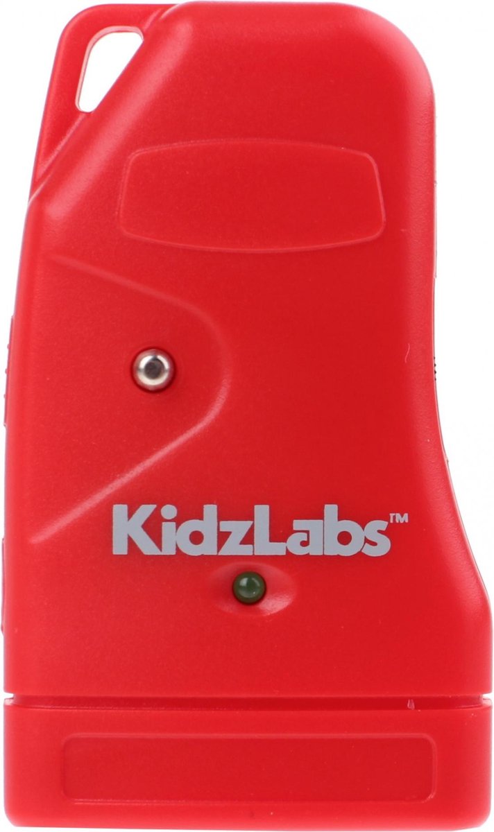 4m Kidzlabs Metaaldetector Rood 7.5 Cm