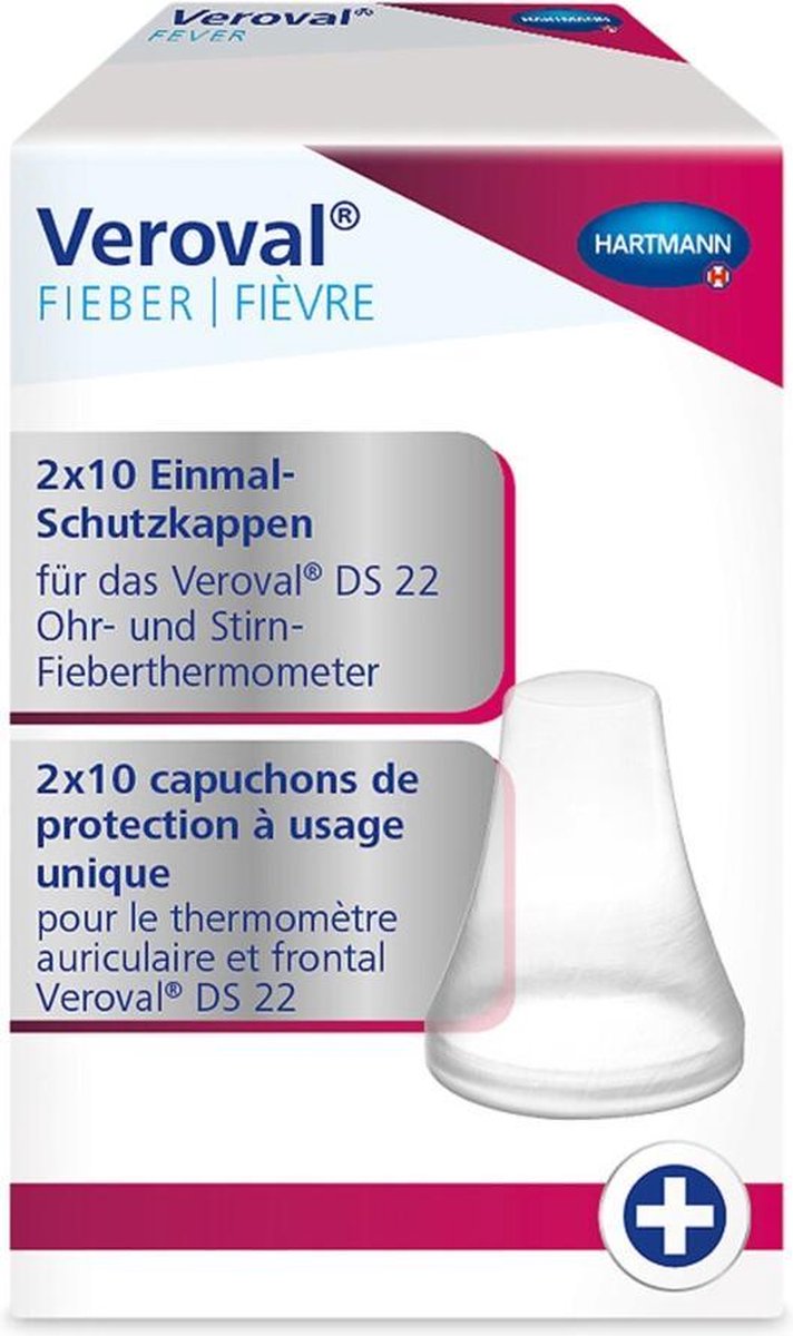 Veroval Beschermkapjes 2in1 Infrarood Thermometer 20 stuks