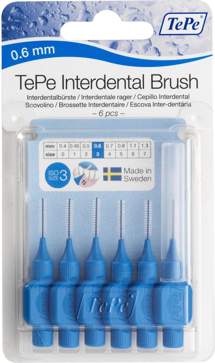 TePe Origineel Blauw G2 - 6 st - Rager