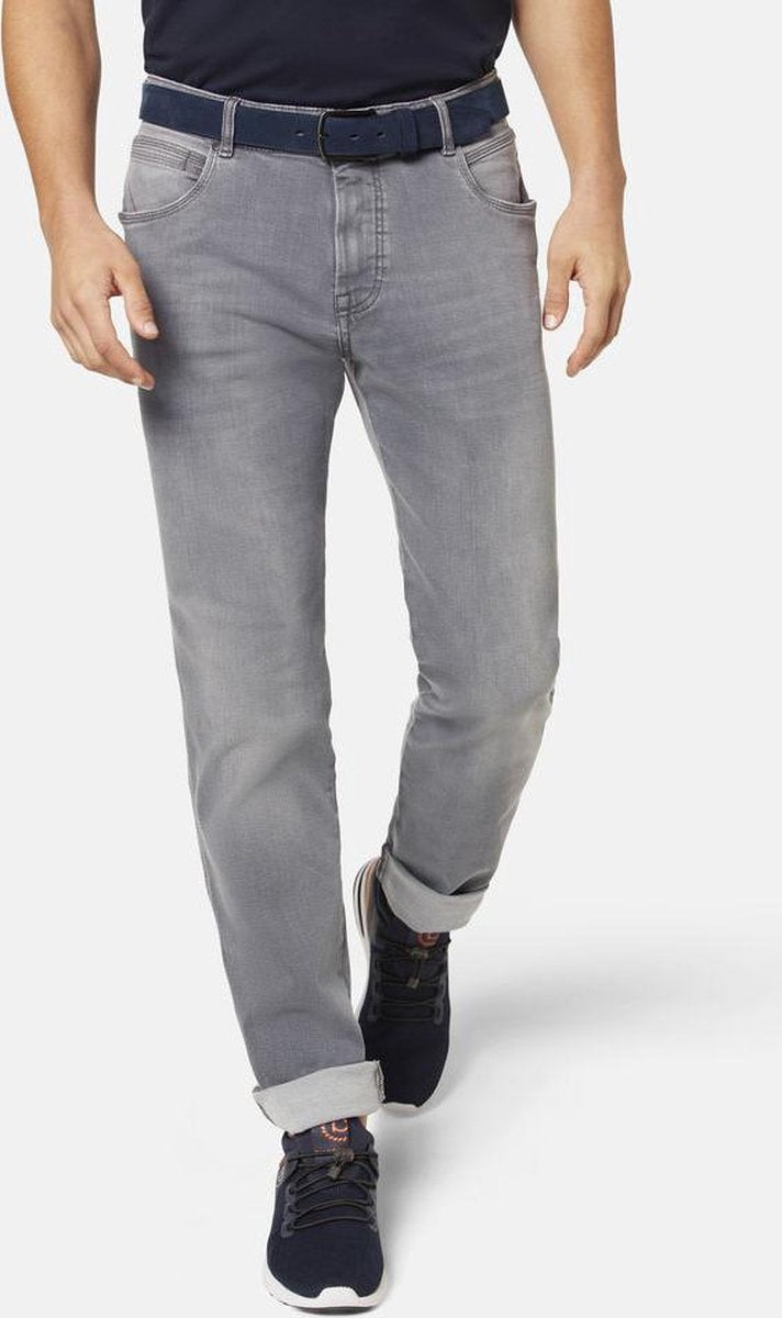 Bugatti Jeans Flexcity Tapered grijs maat 32/32