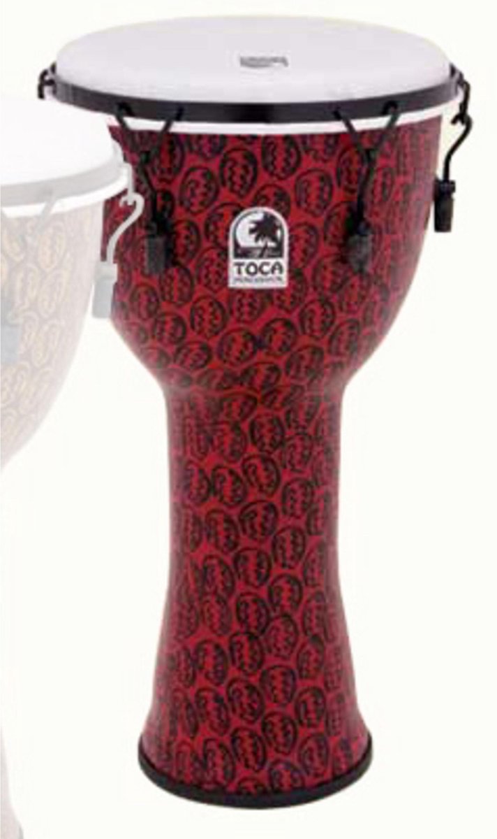 Toca SFDMX12RP Freestyle Djembe 12 Bali Red djembé