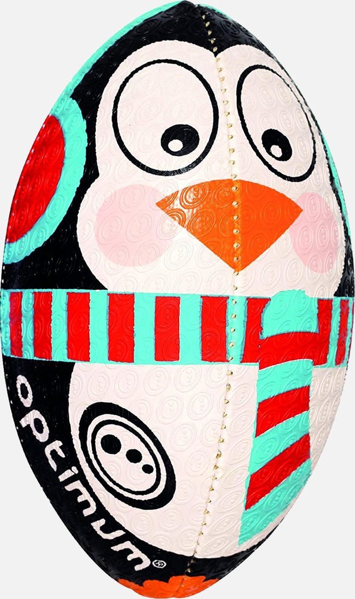 Optimum Kerst Pinguin rugbybal maat 3