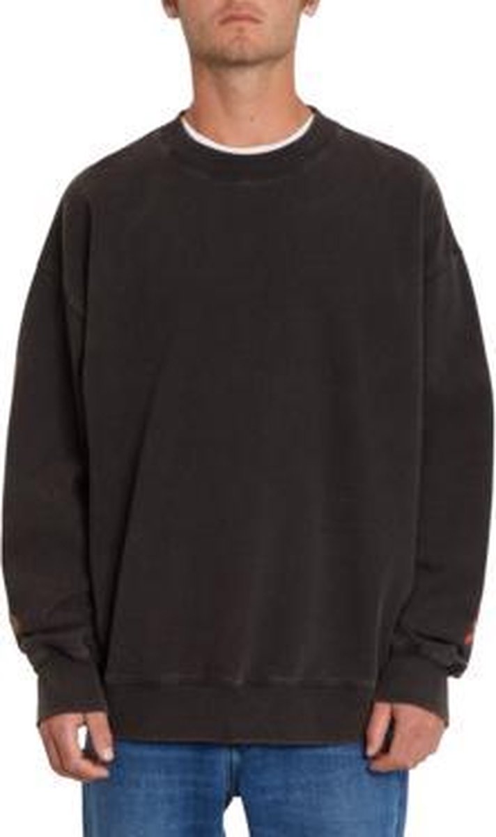 Volcom Harcid Wash Crew Fleece Blk L