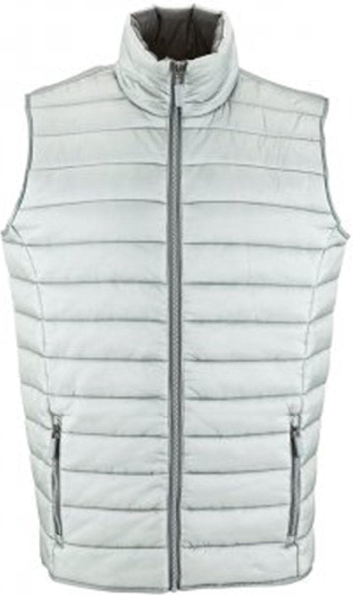 SOLS Vrouwen/dames Golfkussen Gewatteerde Waterafstotende Bodywarmer/Gilet (Metaalgrijs)