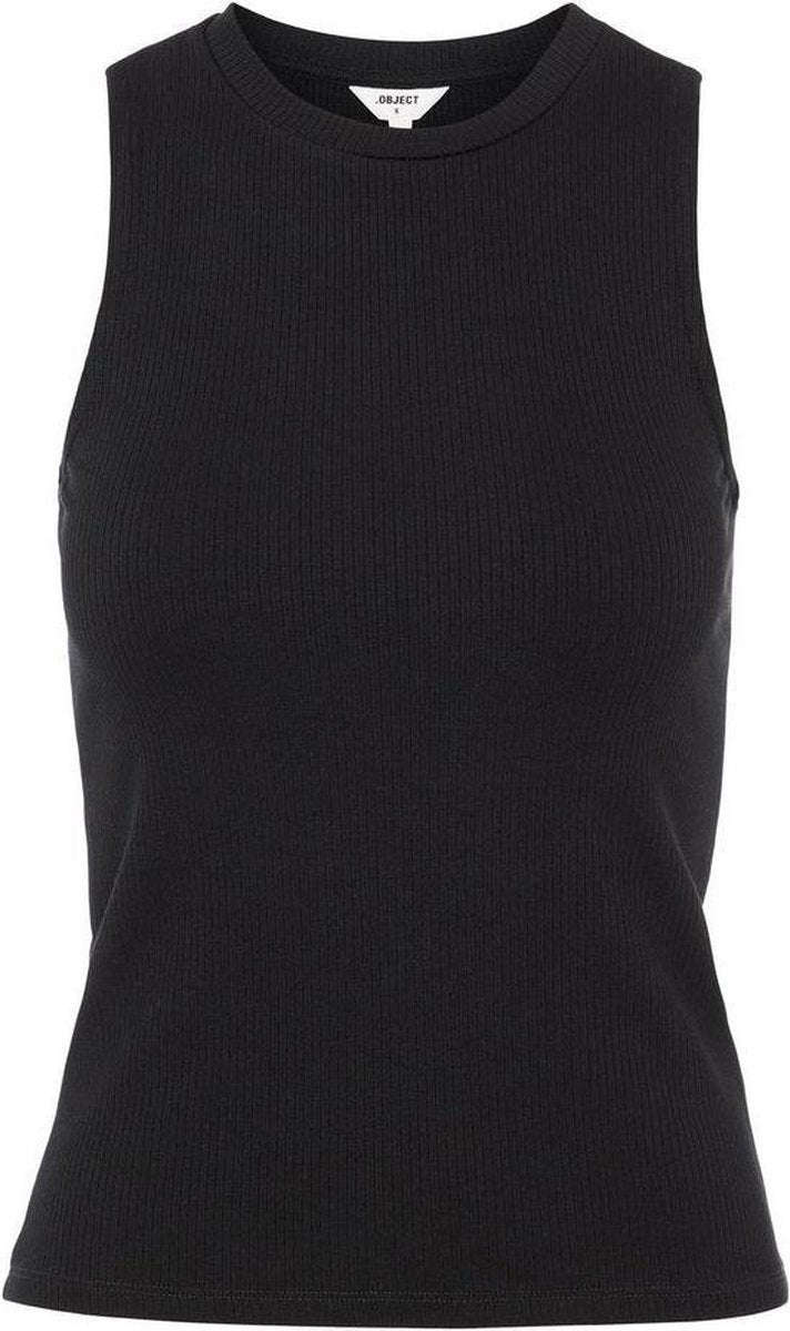 Objjamie S/l Tank Top Noos 23034452 Black