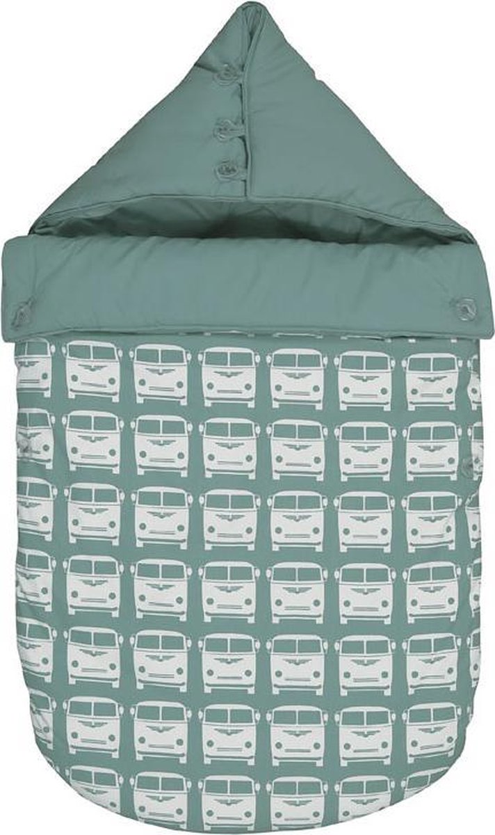 Taftan - Voetenzak - Bestelbusje - 43 x 80 cm - grijs groen