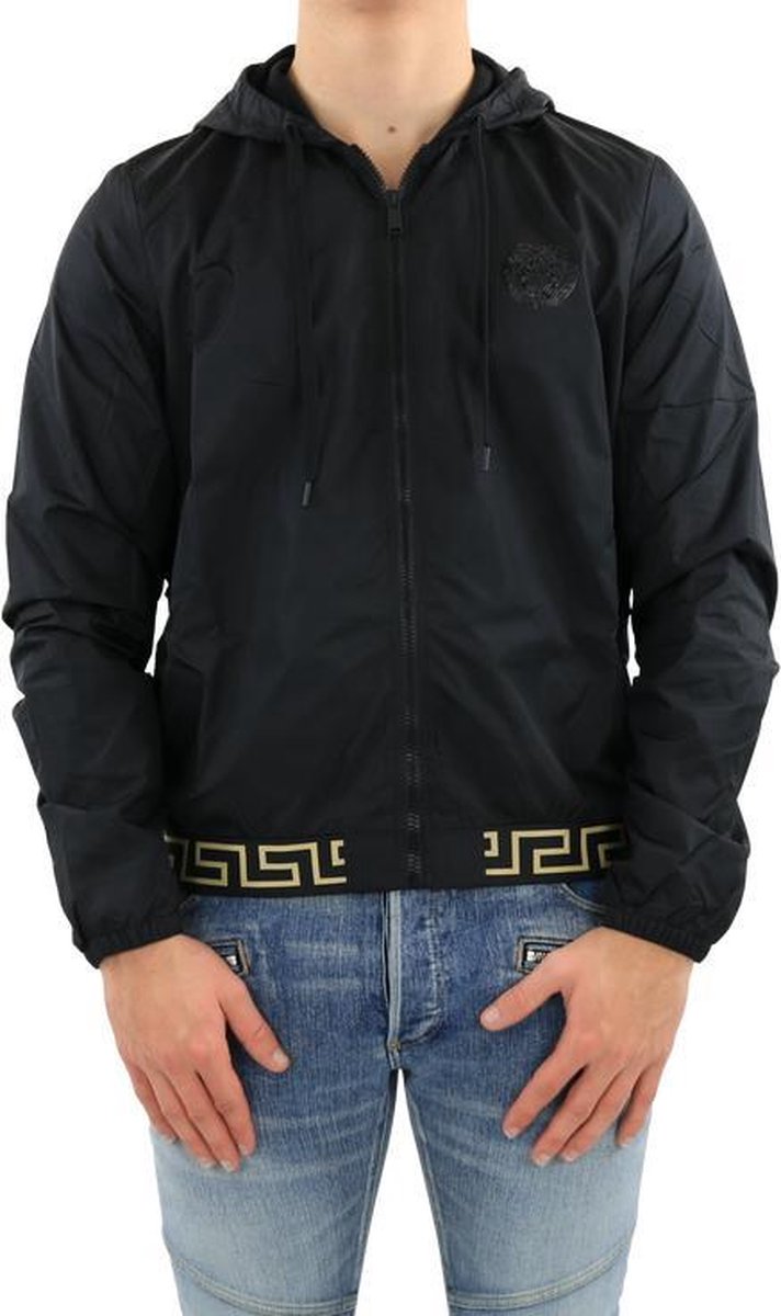 Giubbino Gym Windbreaker Heren  maat S Zwart