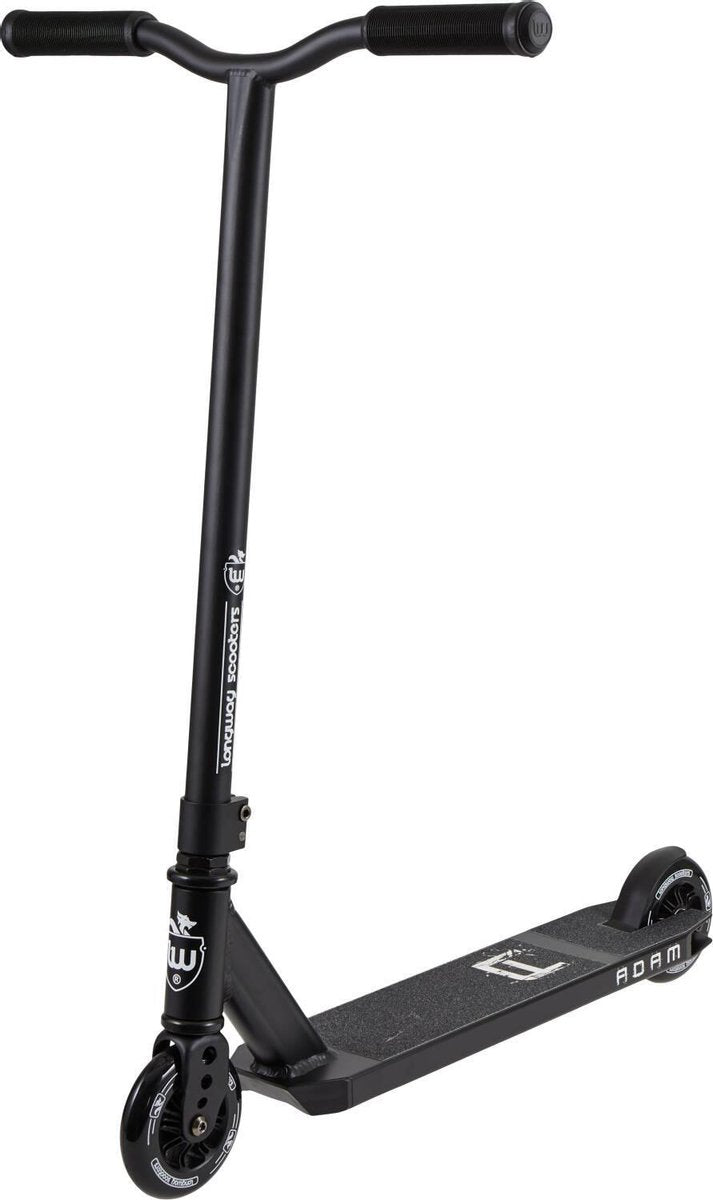 Longway Adam Stuntstep - Zwart - De ideale beginner stuntstep