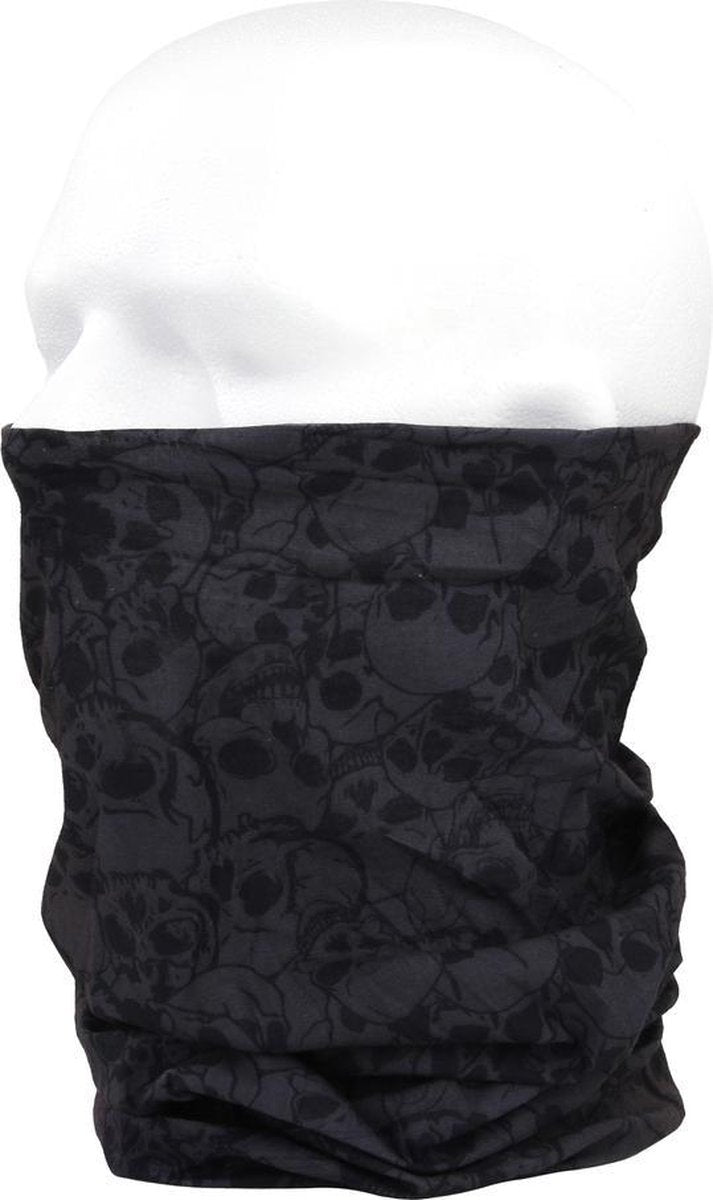101inc Tactical Wrap Met Skull zwart