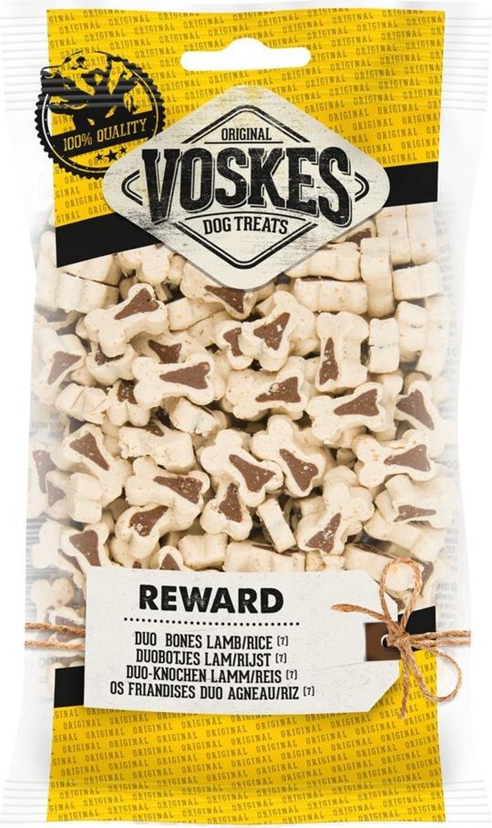 14x Voskes Training Lam en Rijst 200 gr