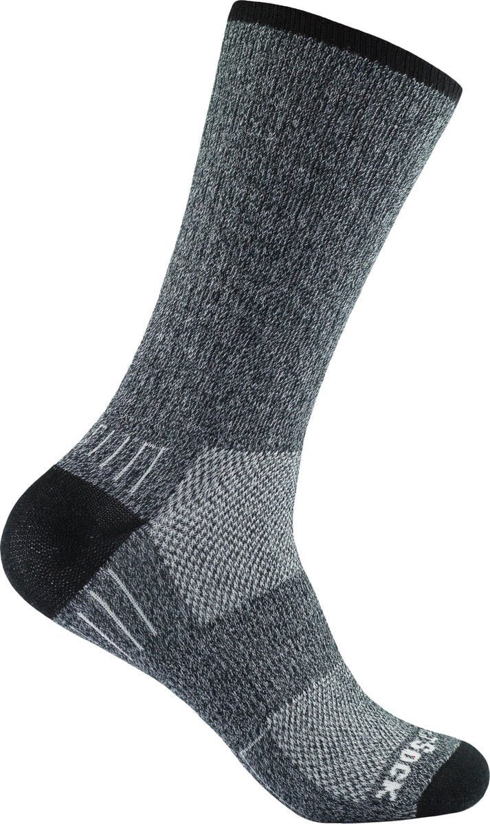 Wrightsock Adventure Crew Zwart Cushion Wandelsokken